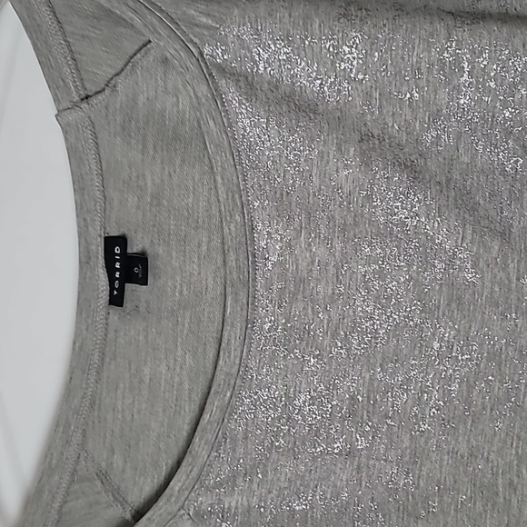 Torrid Gray Iridescent Pullover Top size L or 12. - Picture 4 of 10